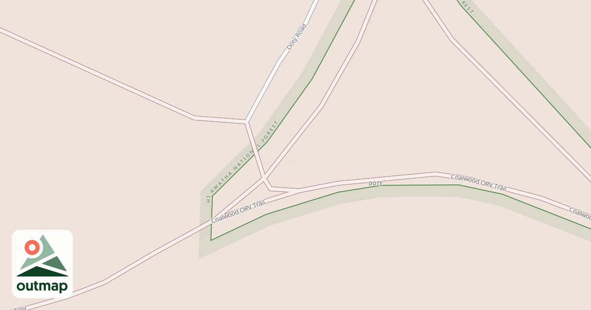 Map of DOTY LOOP SPUR BB