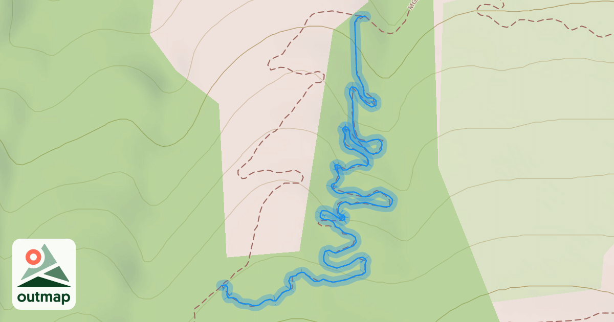 Map of Eye to Eye Trail