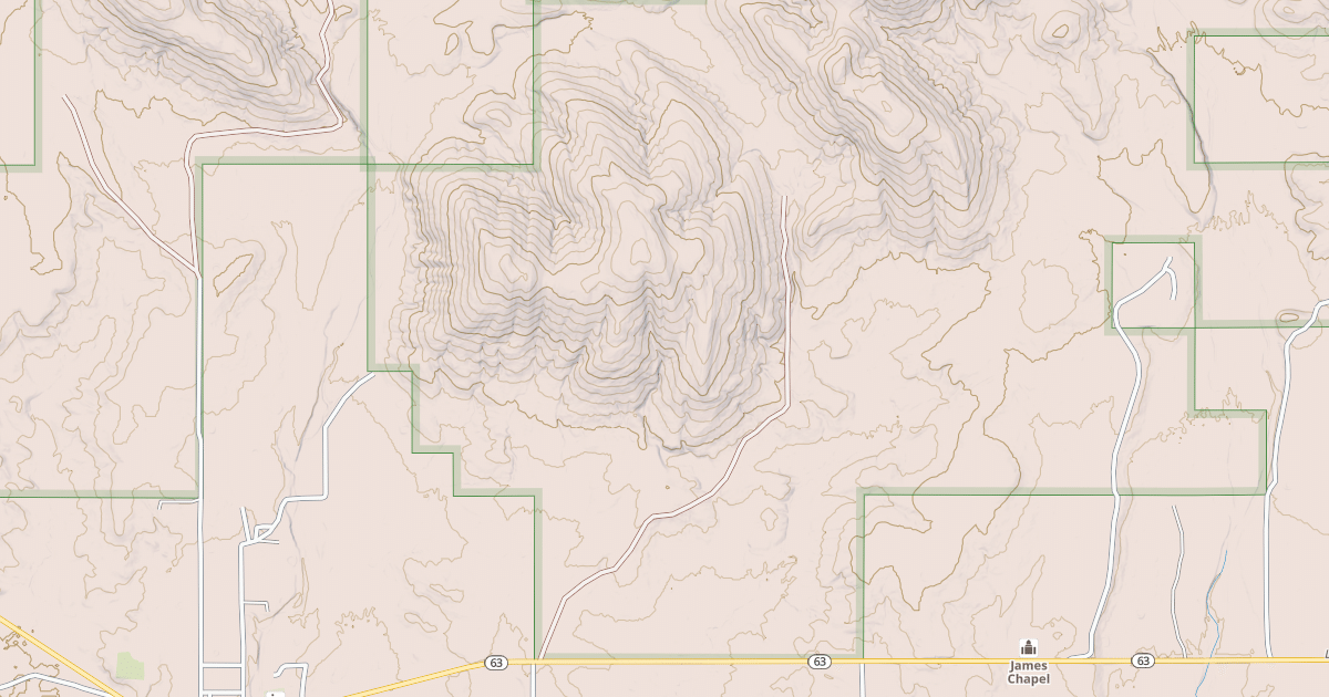 Map preview of WHITESBORO