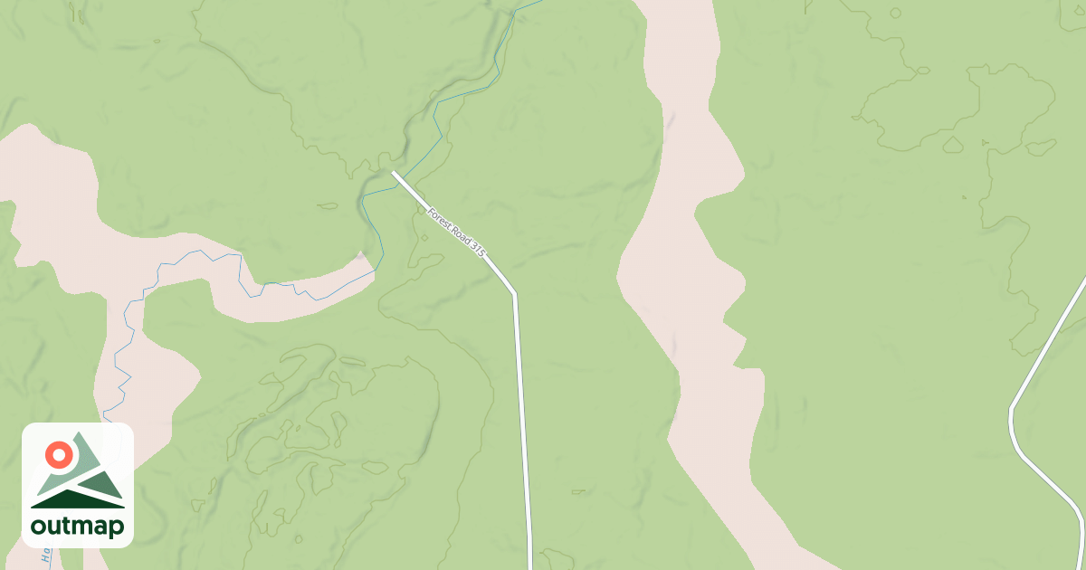 Map of FR 315A