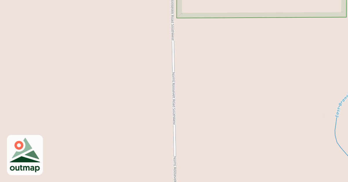 Map of Warroad/Roseau Trails