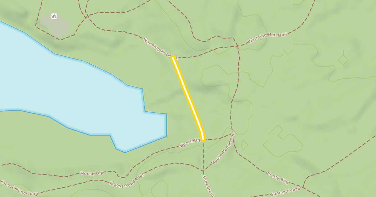 Map preview of Snowbrook Trail