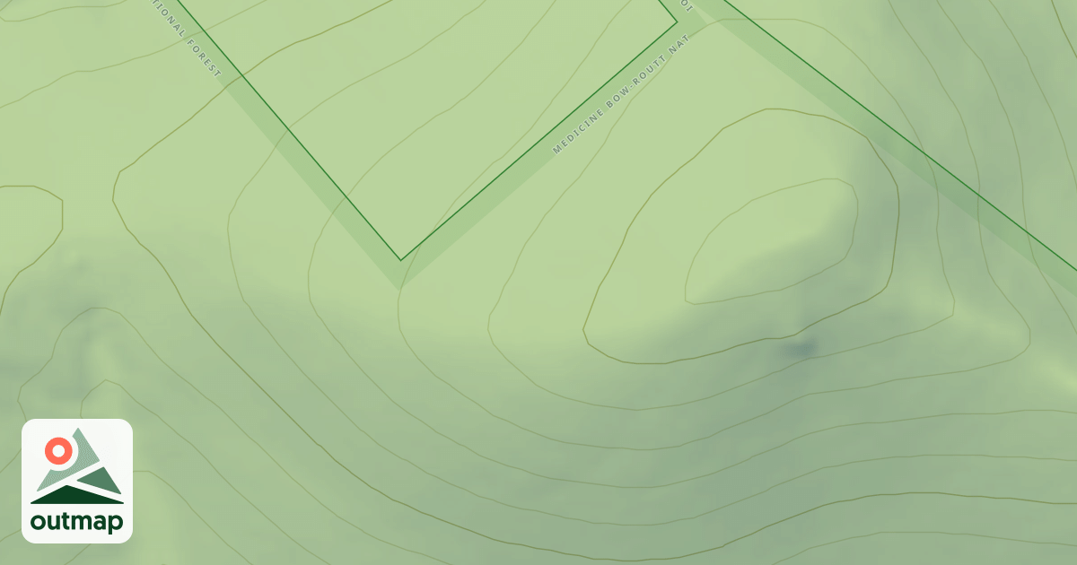 Map of BLACKHALL SPUR 3D