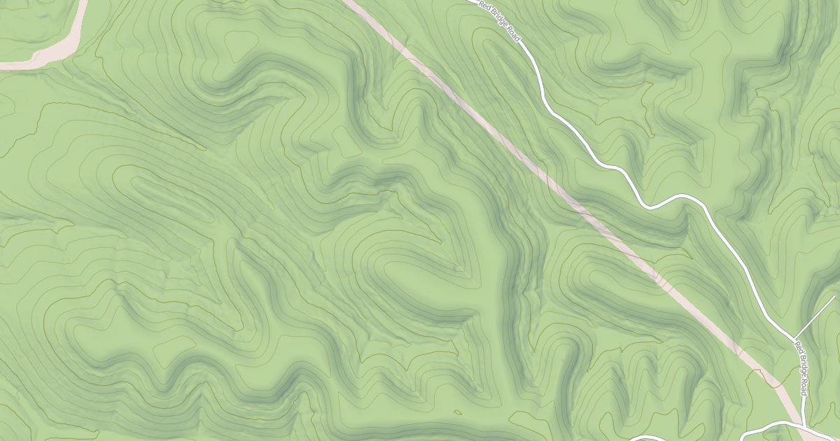 Map preview of RED RIDGE SW