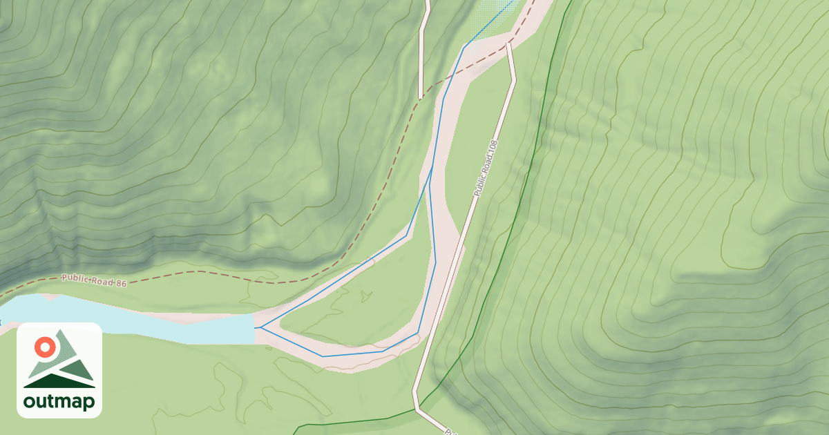 Map of MIDDLE FK WILLIAMS