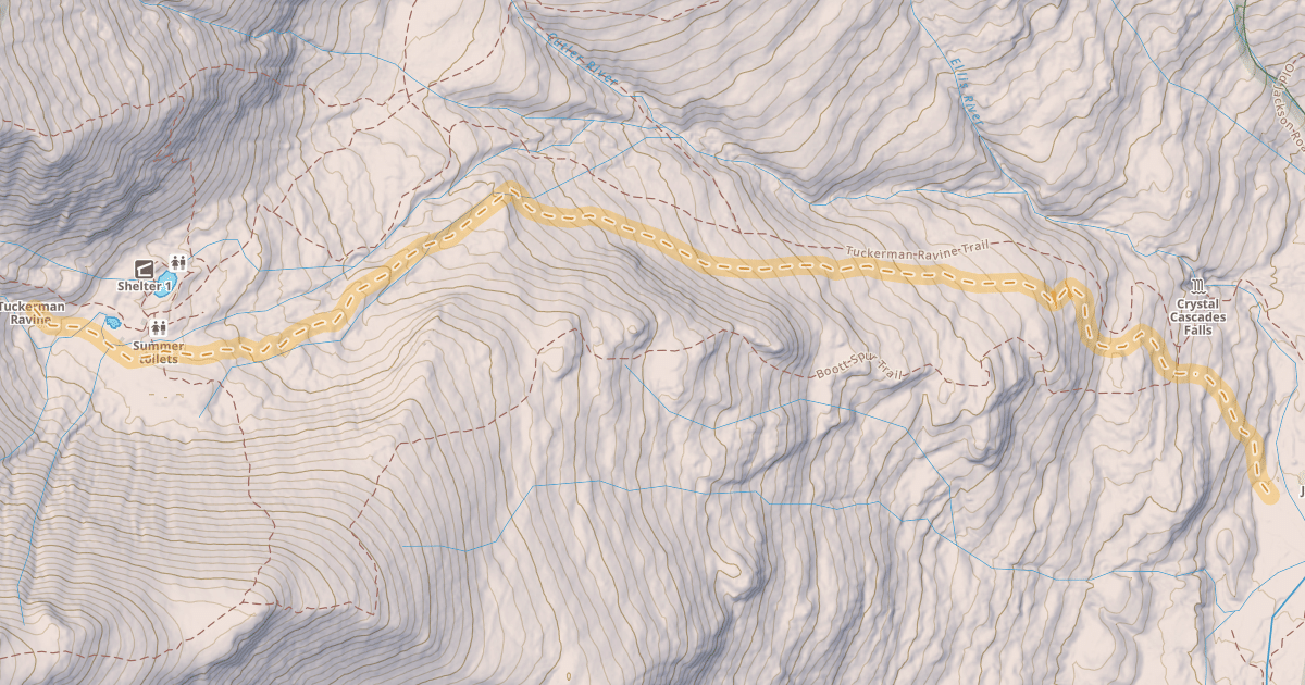 Map preview of John Sherburne Ski Trail