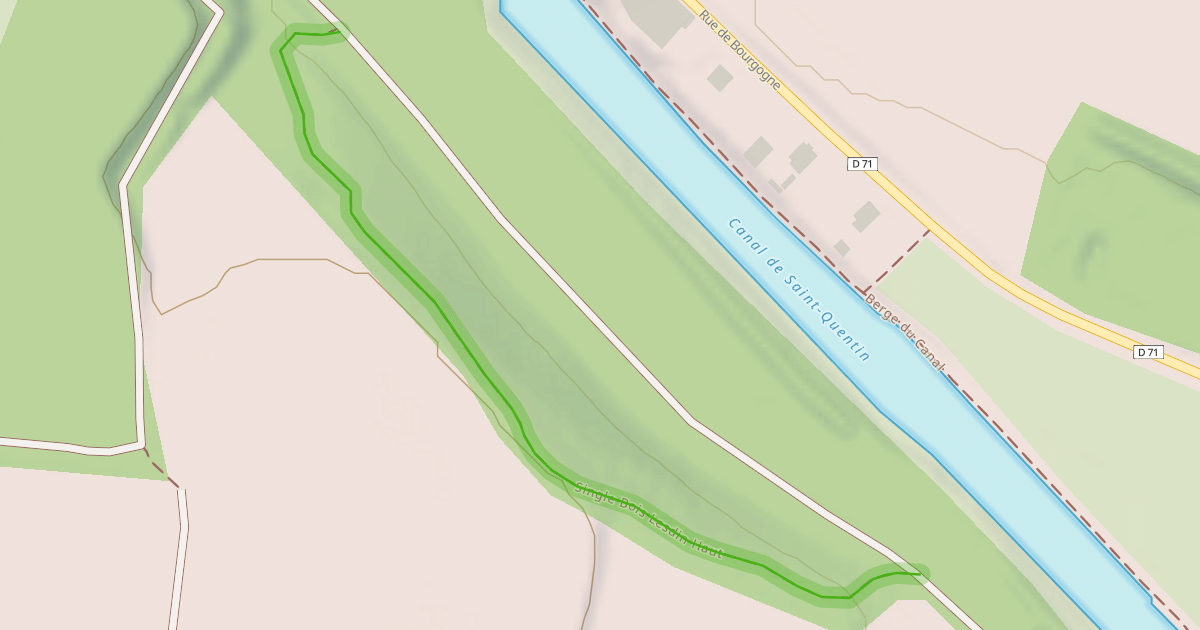 Map preview of Single Bois Lesdin Haut