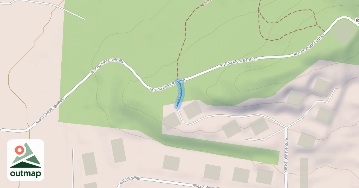 Map of B2 Boucle