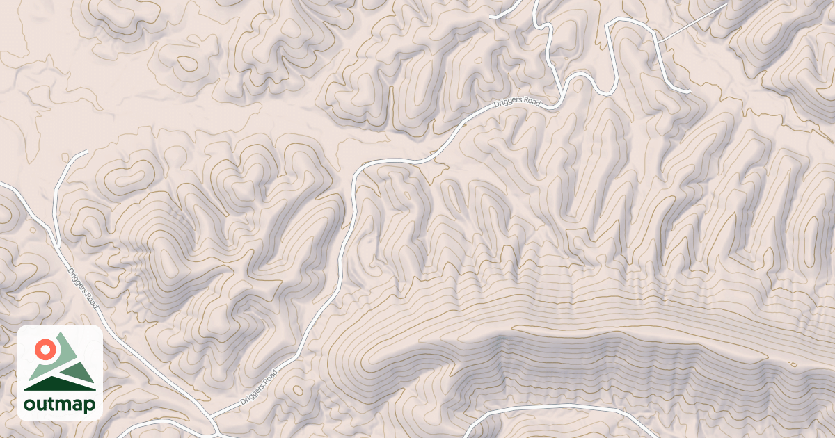 Map of RATTLESNAKE CREEK