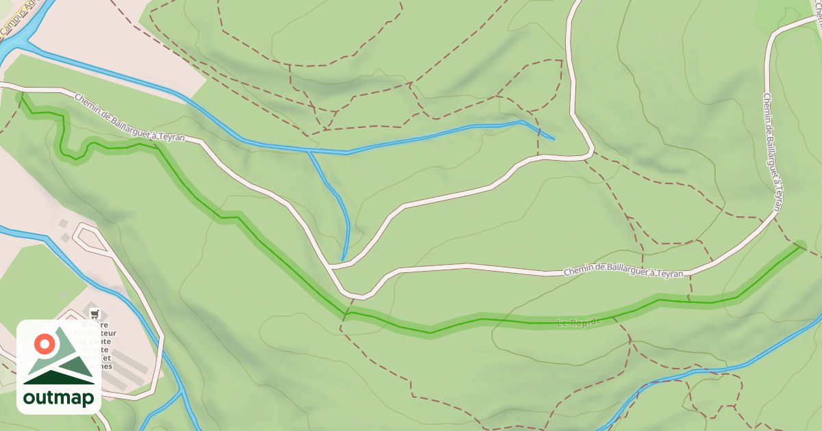 Map of Le Rapide