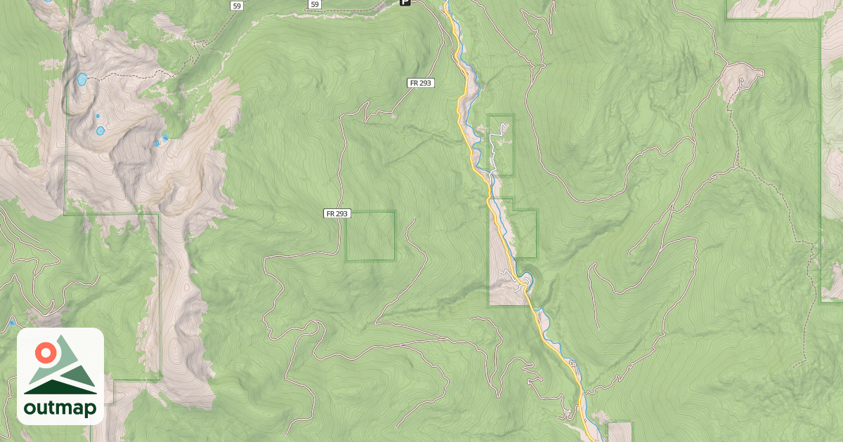 Map of JERU CREEK
