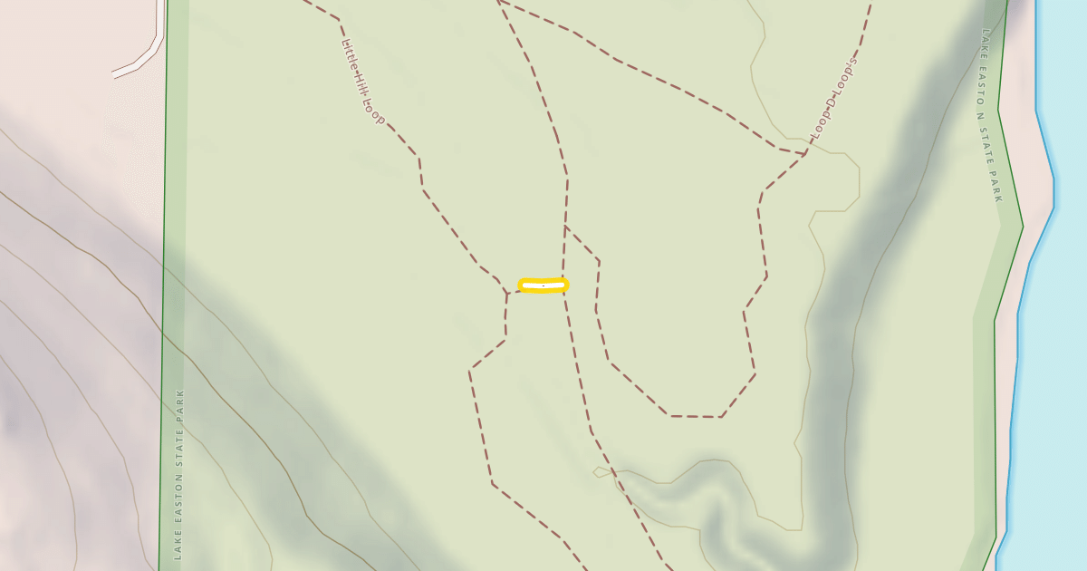 Map preview of Little Hill Loop