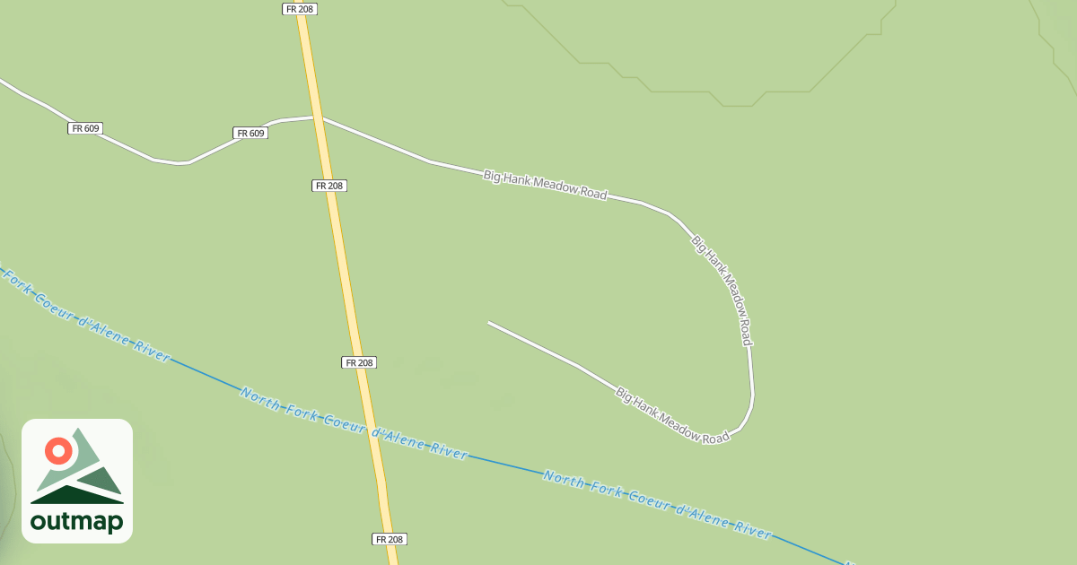 Map of BIG HANK MEADOW