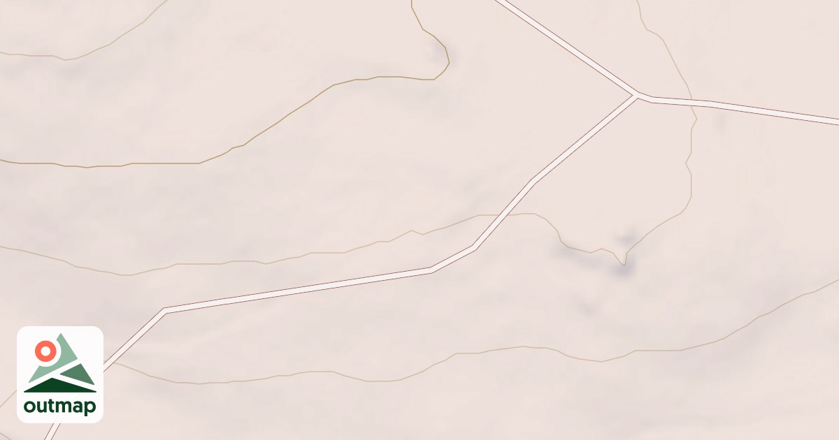 Map of MUD POISON SPUR #2