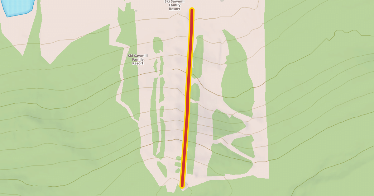 Map preview of Triple Chairlift