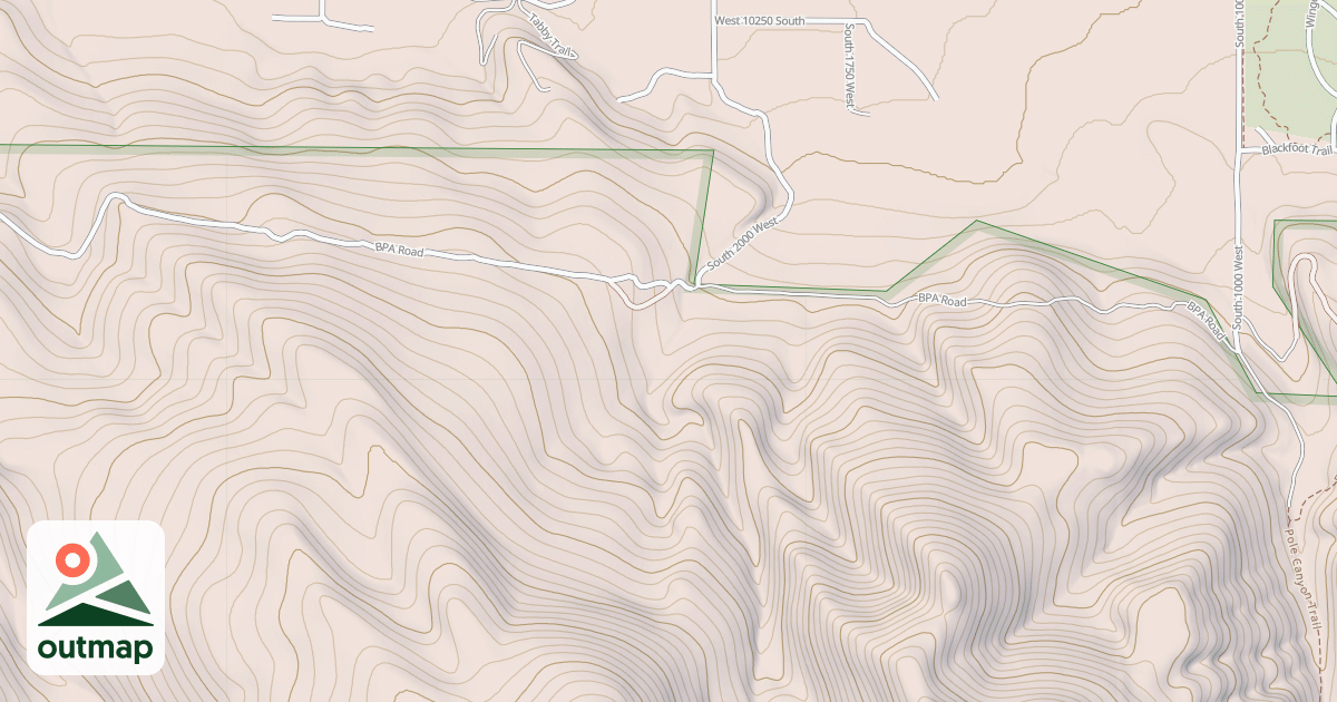 Map of Bpa Line