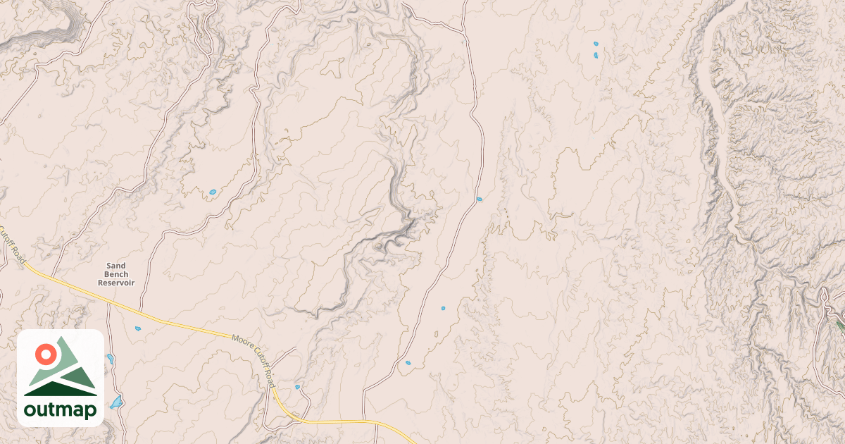 Map of BLM National GTLF Public Motorized Roads 1e445ca0-6ea5-4b24-a94f-617ea8f7f86a