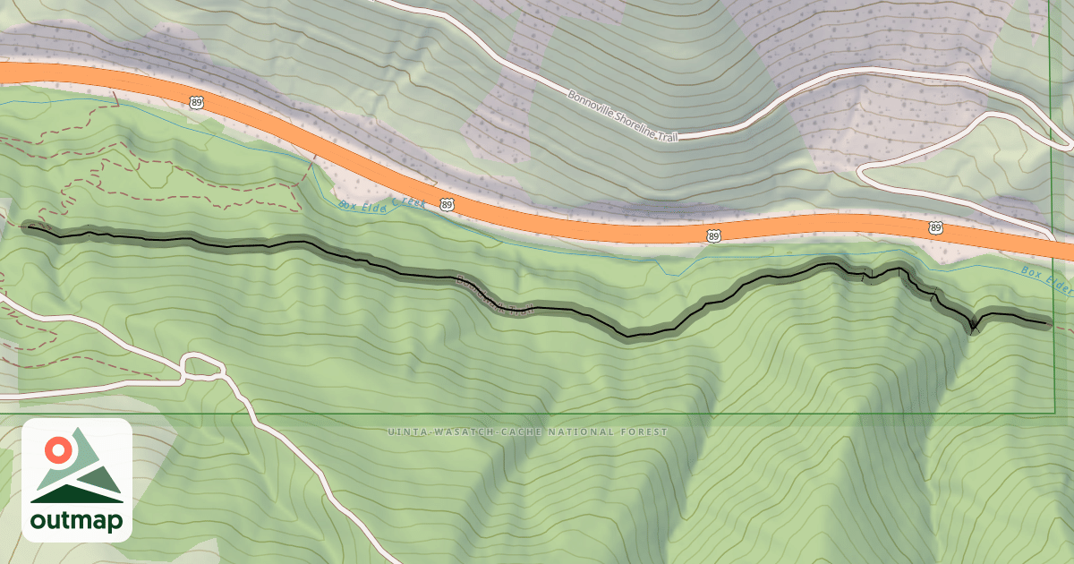 Map of Boardwalk Trail