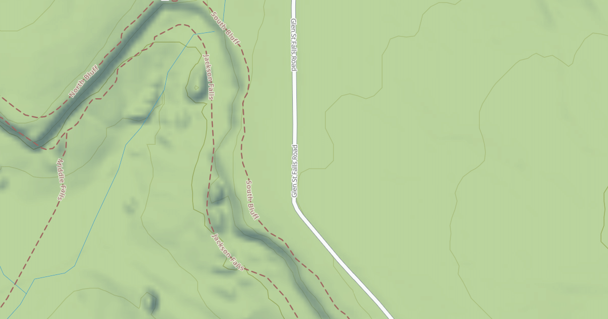 Map preview of GLEN STREET