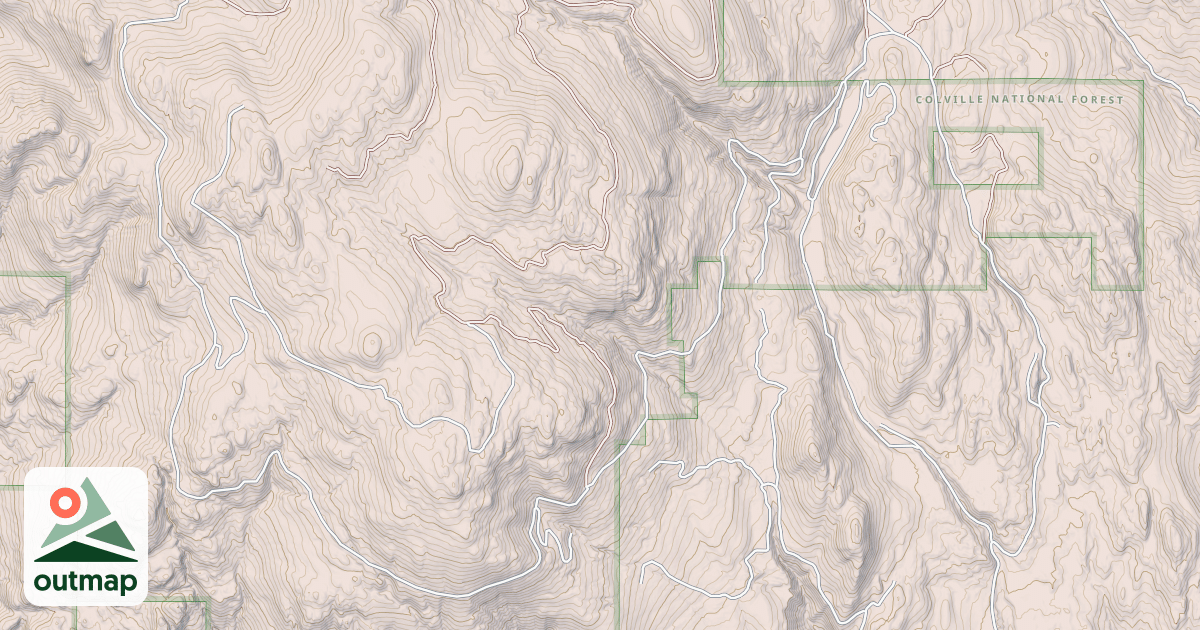 Map of LITTLE VULCAN