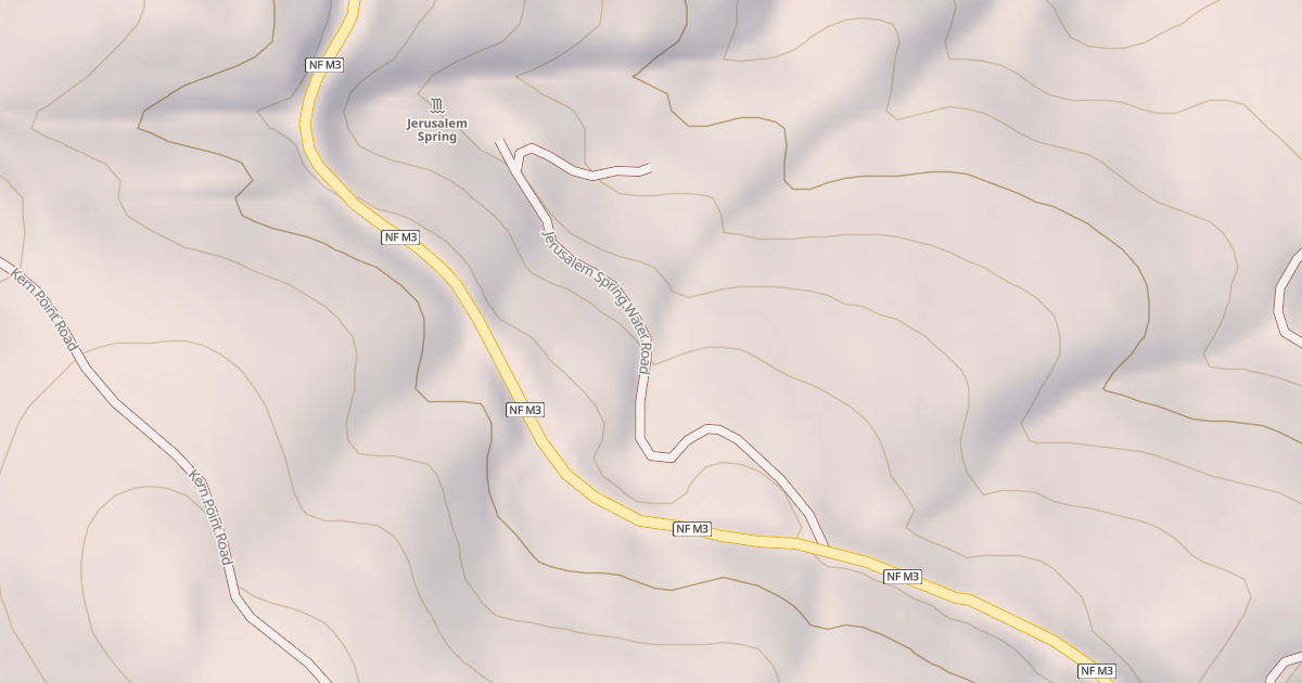 Map preview of JERUSALEM SPRING WATER