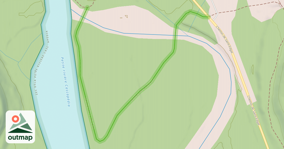 Map of Sentier de la Rivière