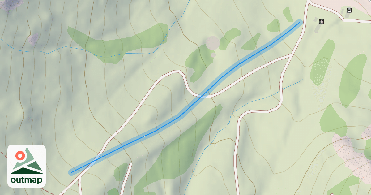 Map of Nick's Run