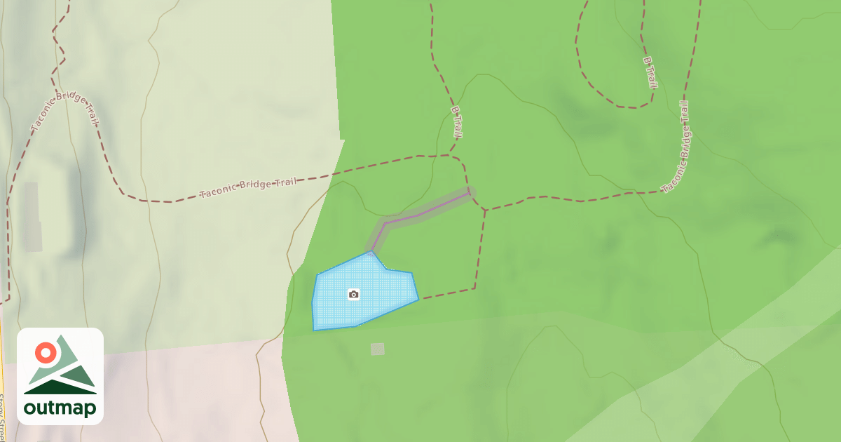 Map of Y Trail - Pond