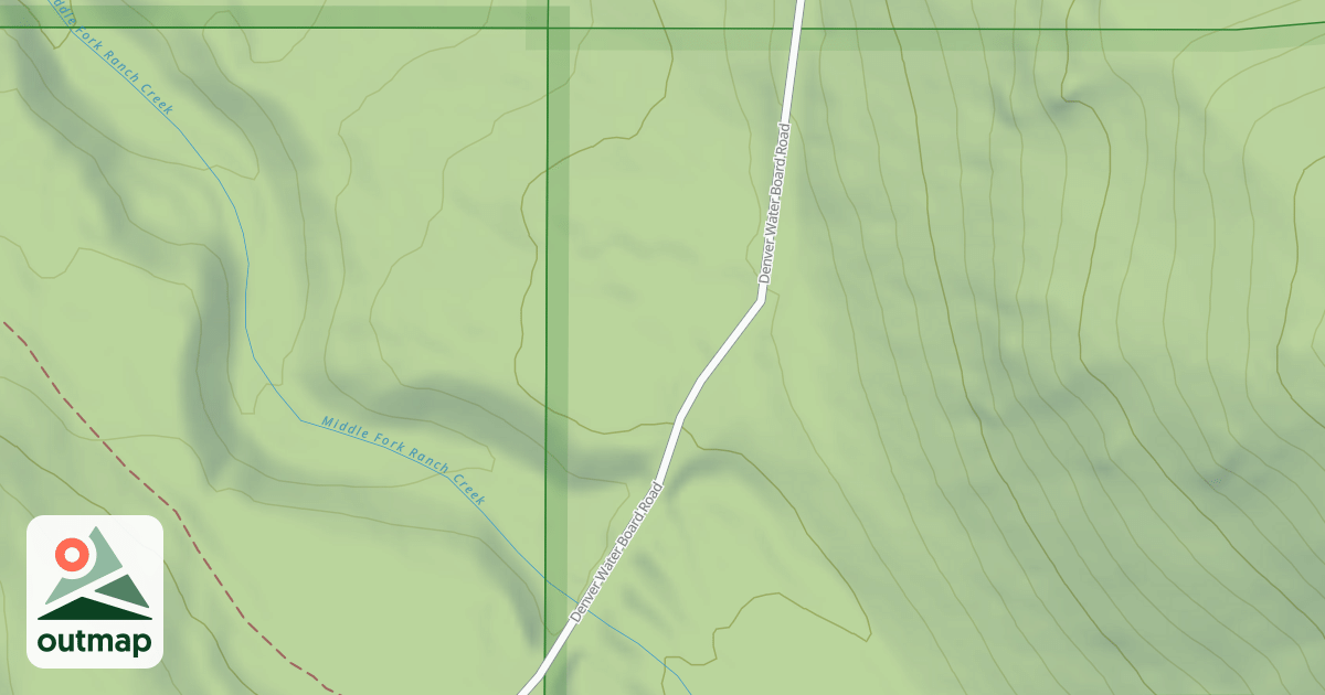 Map of AQUEDUCT ROAD