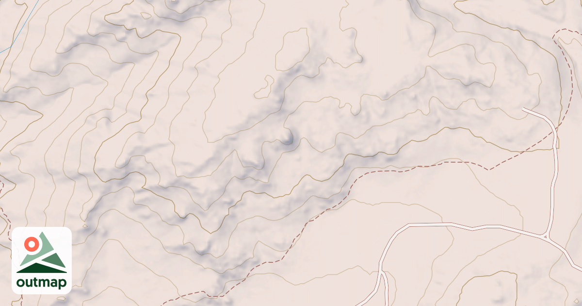 Map of Cd South Snowmobile Trail
