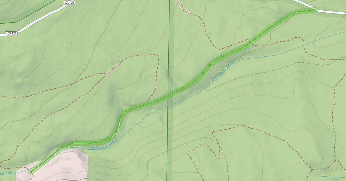 Map preview of CR 126J
