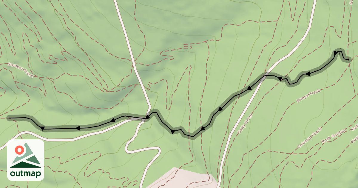 Map of Moustache Express