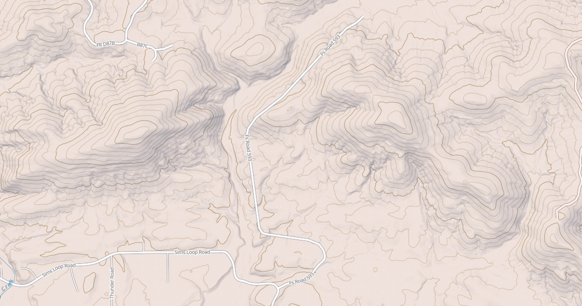 Map preview of LITTLE RAINY