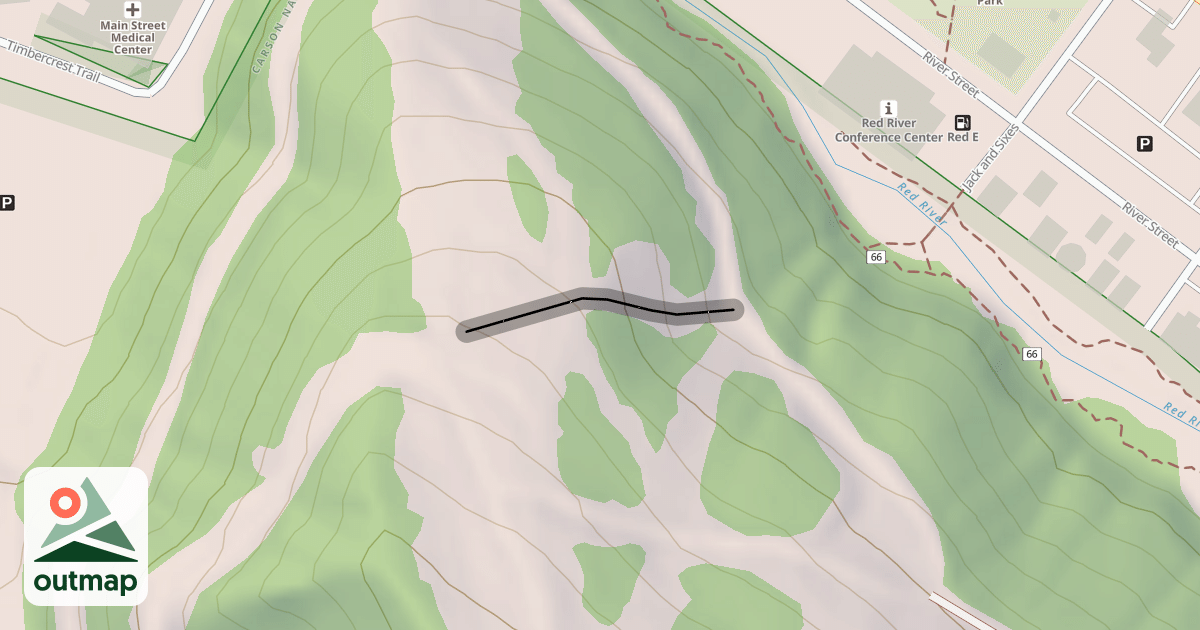 Map of Tony's Twist