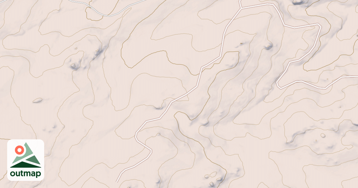 Map of CANYON RIM SPUR 1