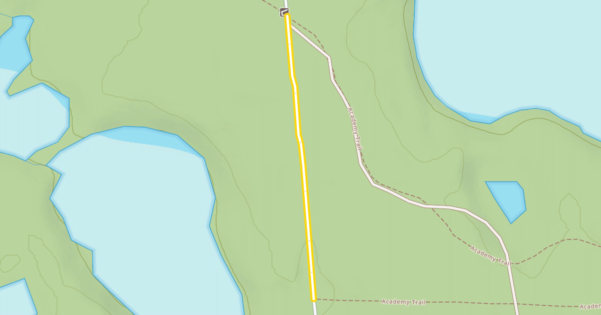 Map preview of Academy Trail