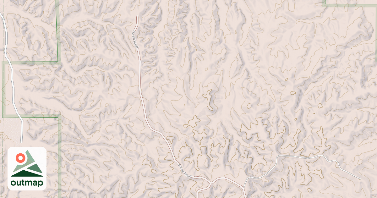 Map of WOODMAN SPRING