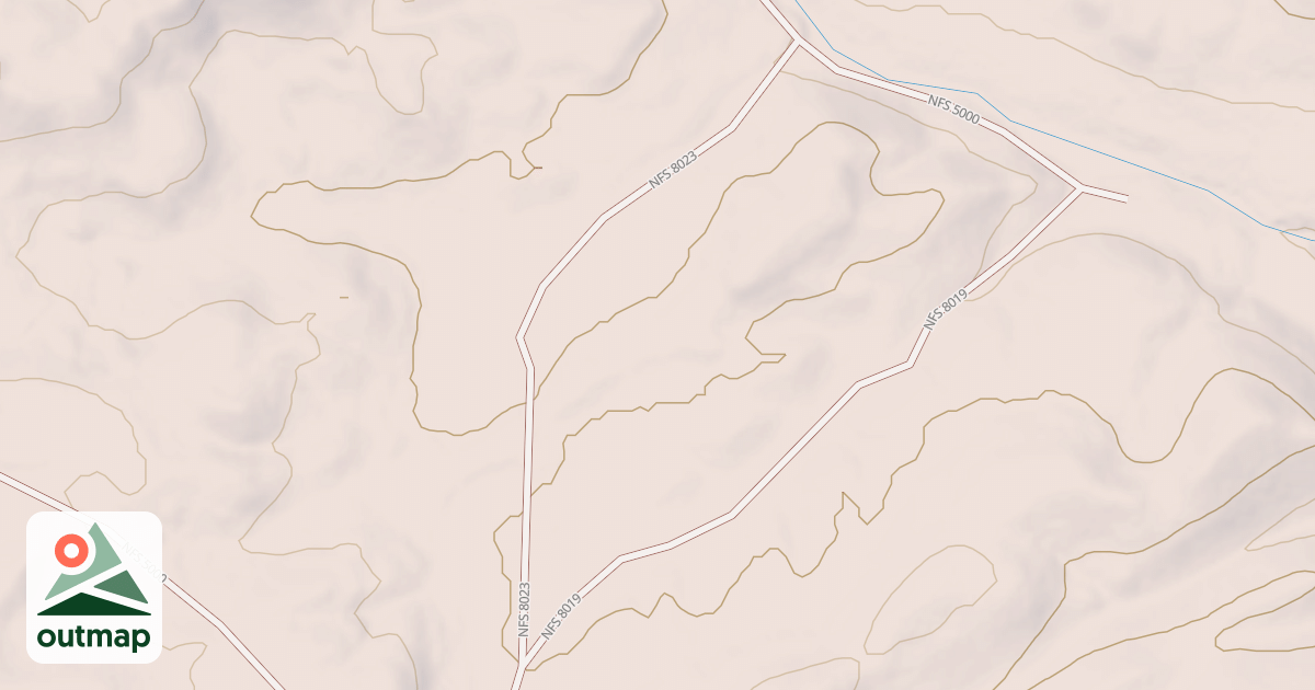 Map of 8023