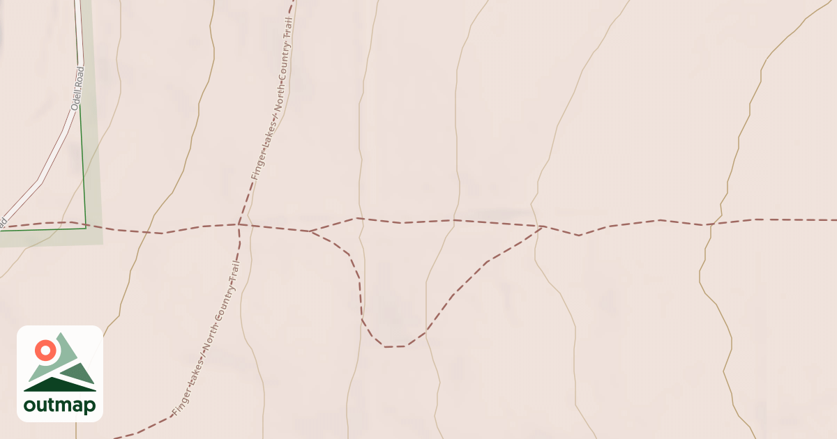 Map of Snowmobile Trail