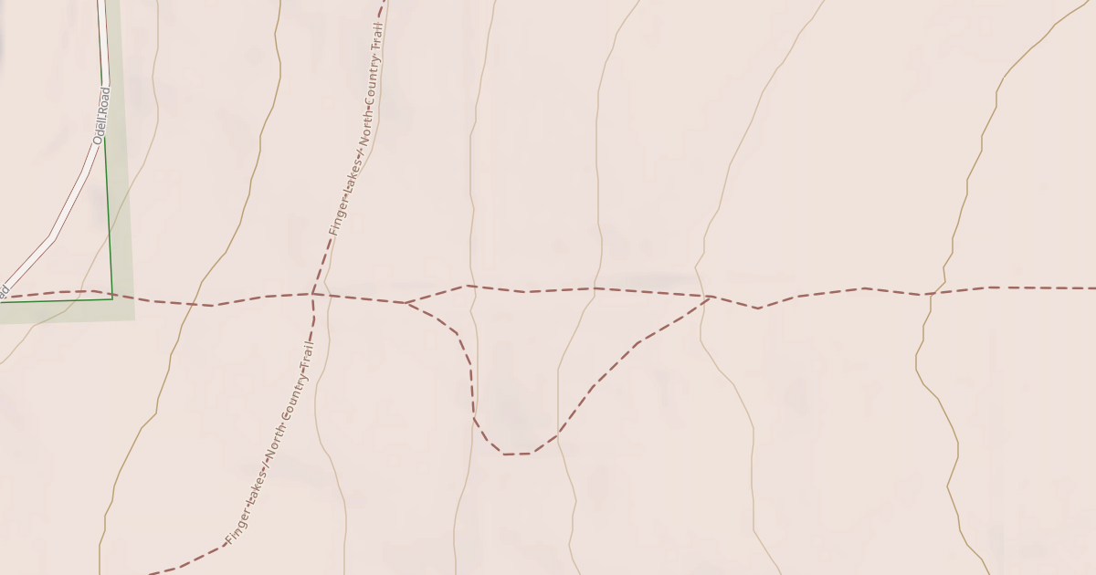 Map preview of Snowmobile Trail