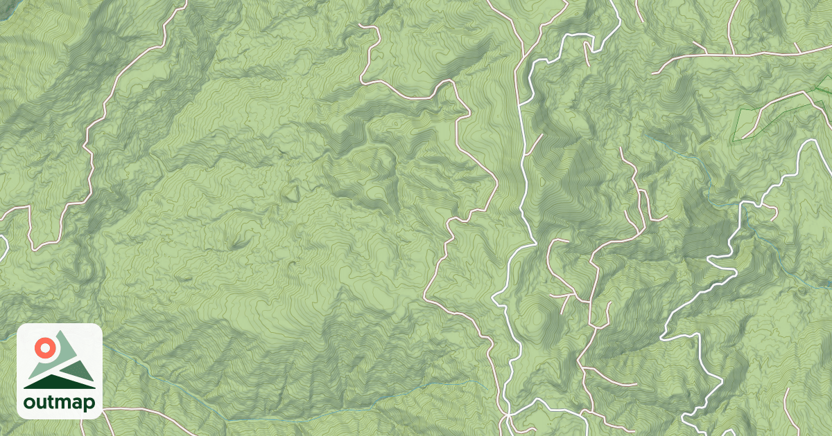 Map of BRUSHY DEVIL