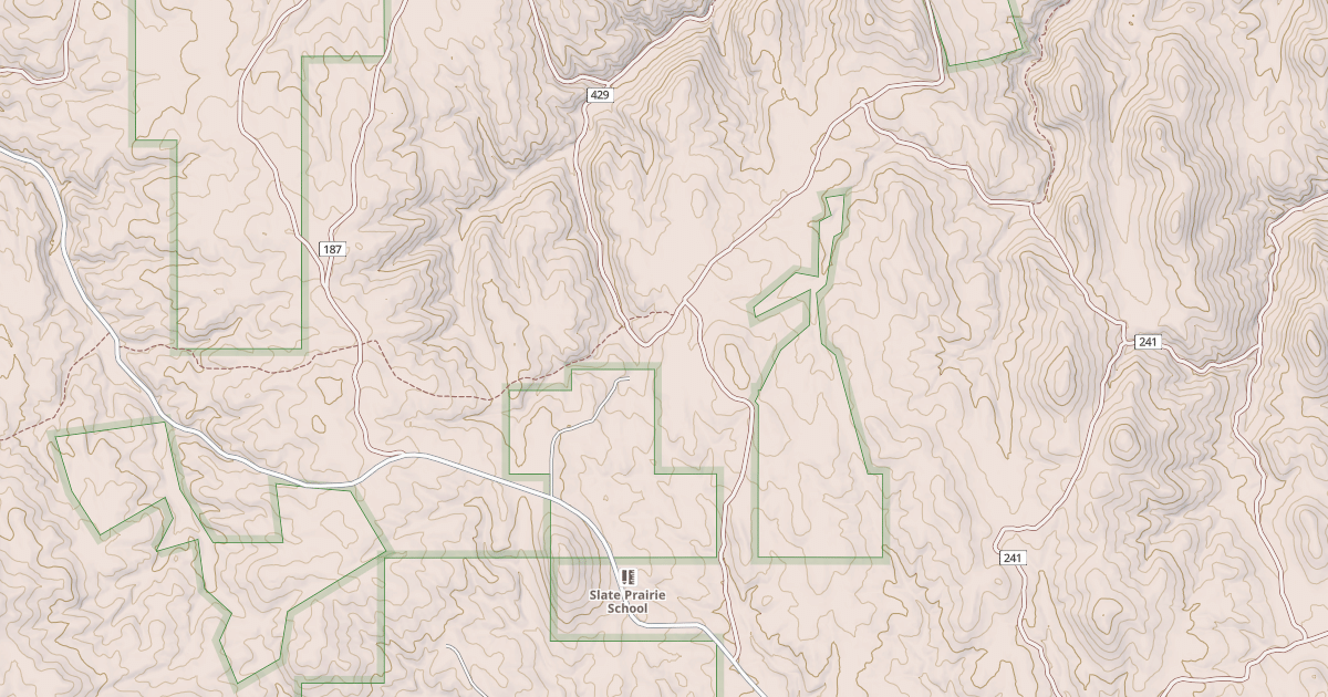 Map preview of BITTERSWEET CREEK