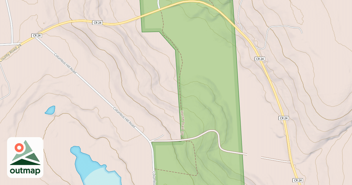 Map of Horse Trail 58