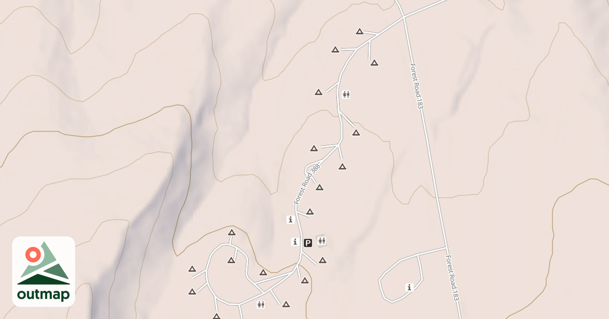 Map of DEER RUN C G