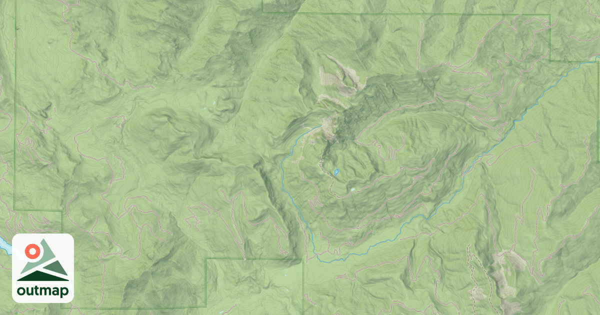 Map of FINNEY CREEK RD SNOWMOBILE 18