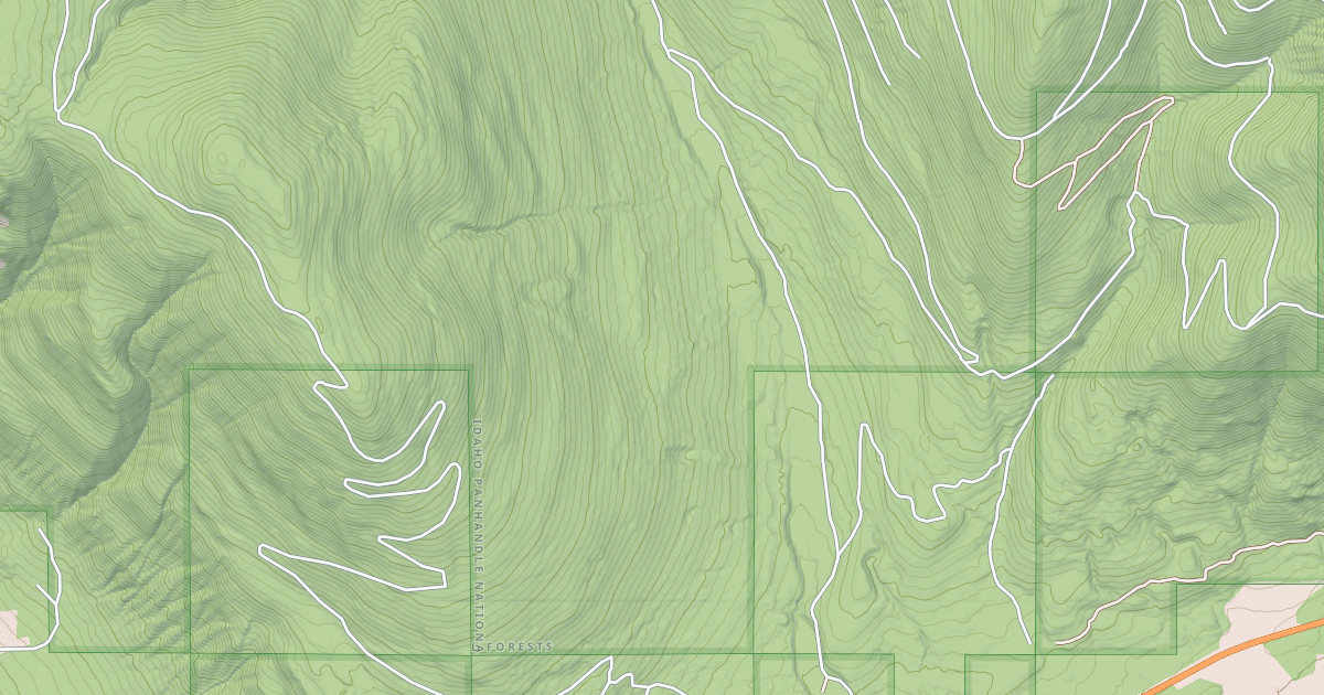 Map preview of SOUTH HALL MOUNTAIN E