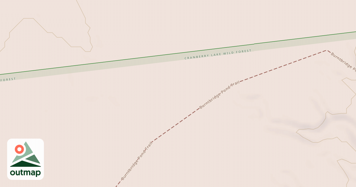 Map of Burntbridge Pond Trail