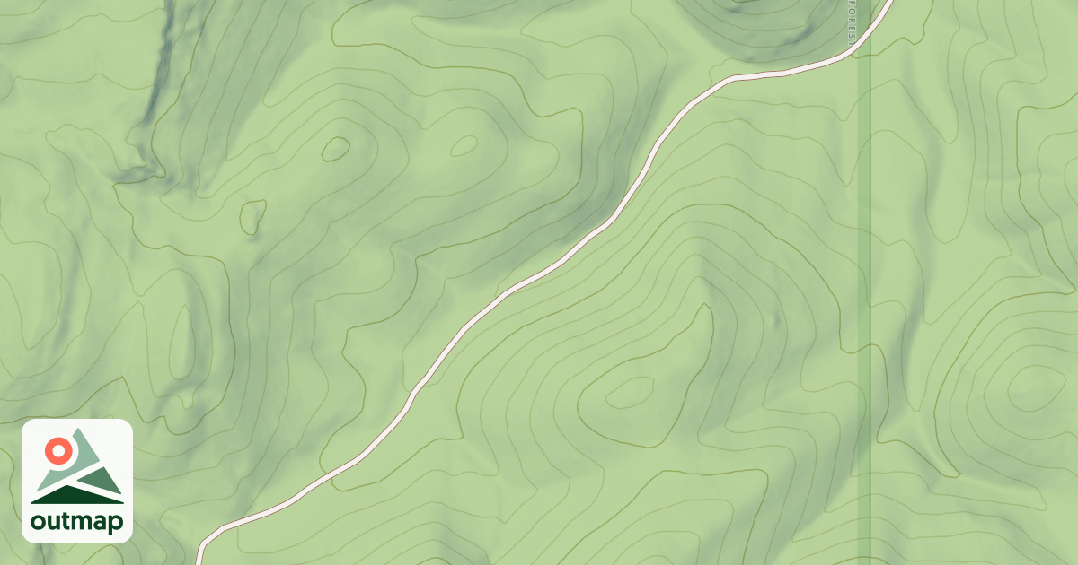 Map of APPLEBUSH HILL
