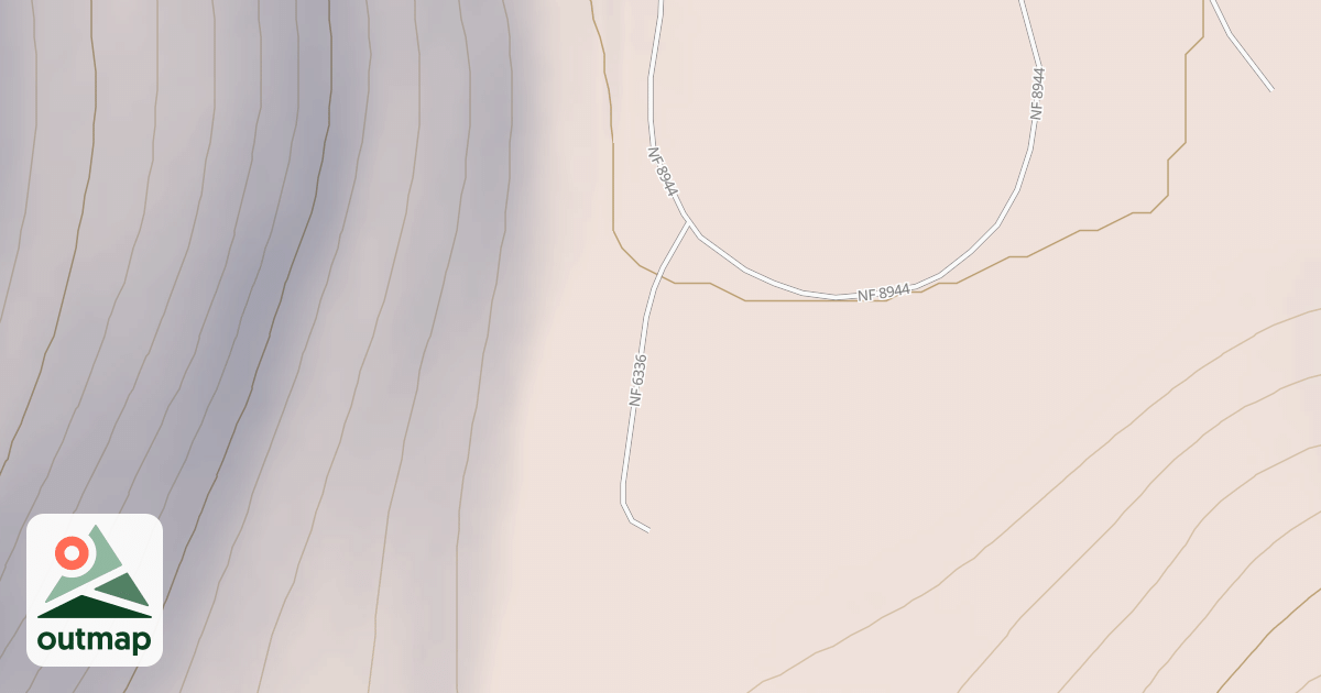 Map of CRYSTAL LAKE CABIN