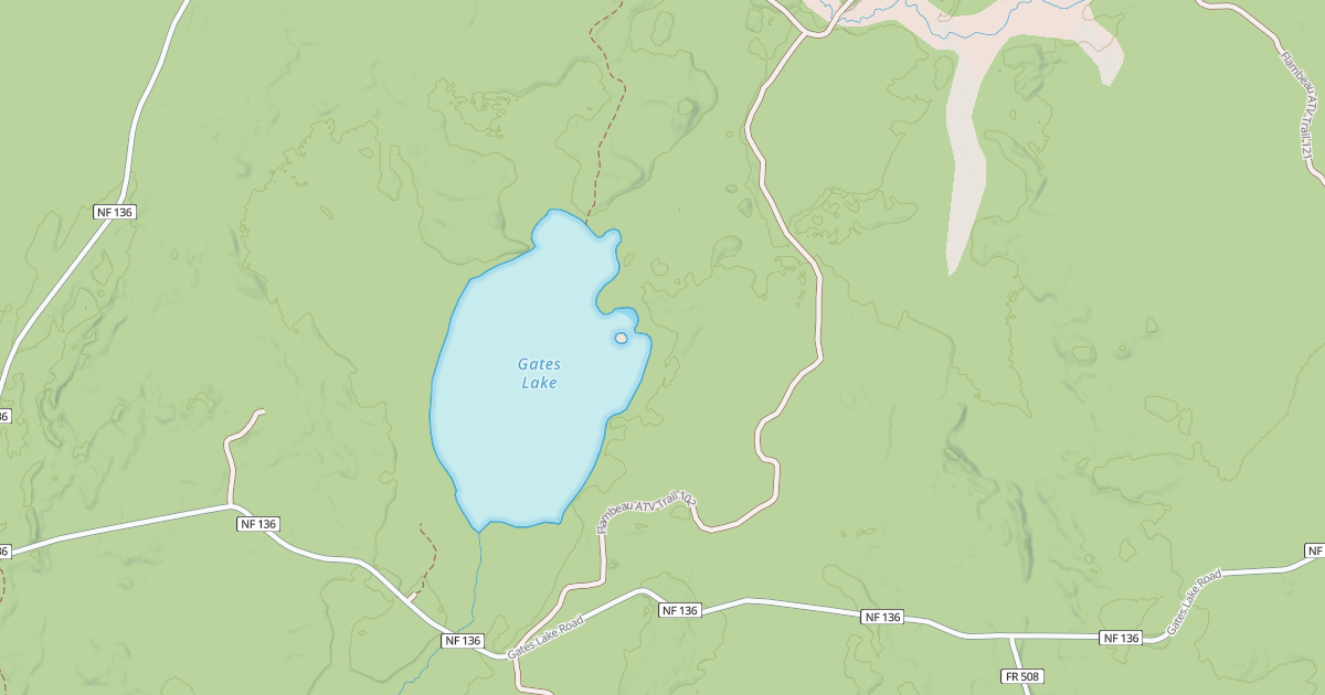 Map preview of Price County Snowmobile-102a